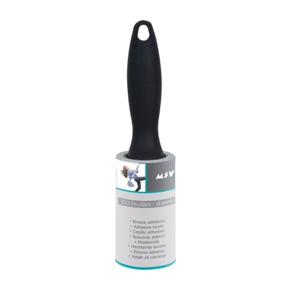 Brosse rouleau adhesive à  vêtement 100 Feuilles MSV