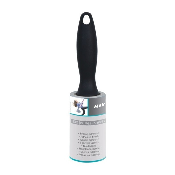 Brosse rouleau adhesive à  vêtement 100 Feuilles MSV