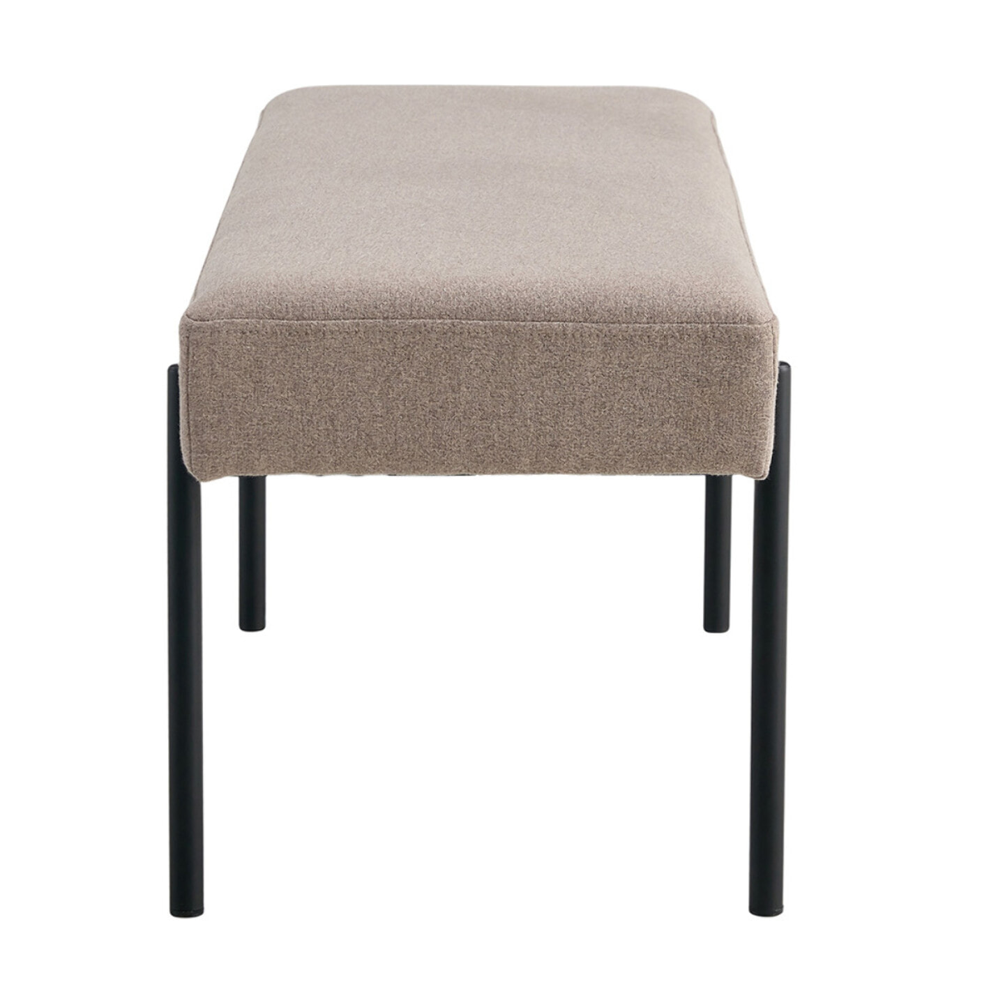 Romeo - banc - tissu bouclette - 100 cm - Taupe