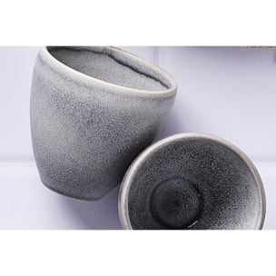 Tasse STONE 15cl - 6 pièces - Gris lune