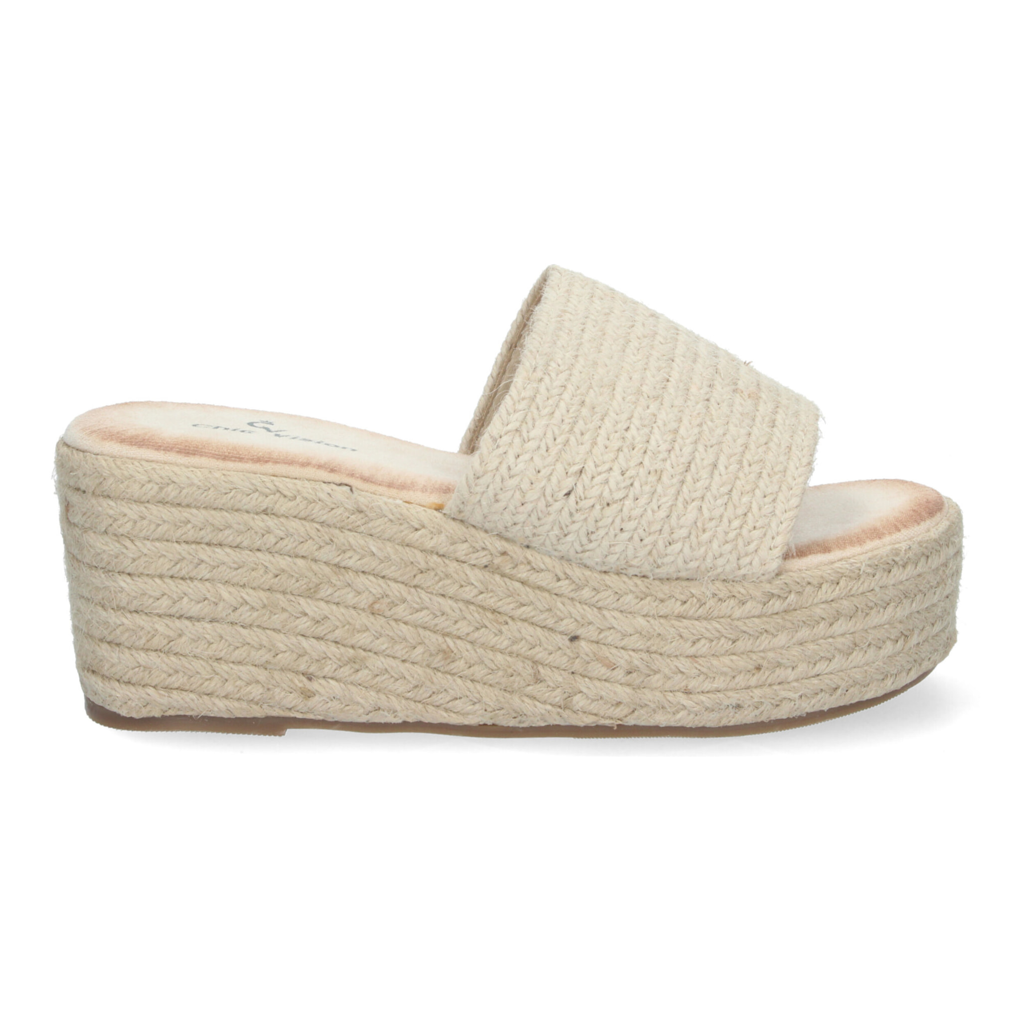 Sandalias de Plataforma de Yute para Mujer