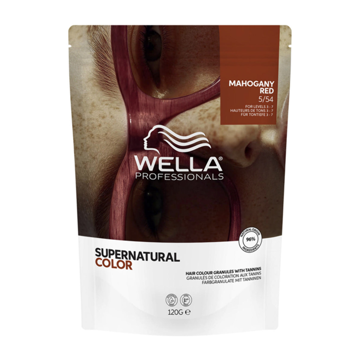 WELLA Supernatural Color 5/54 MAHOGANY RED 120G