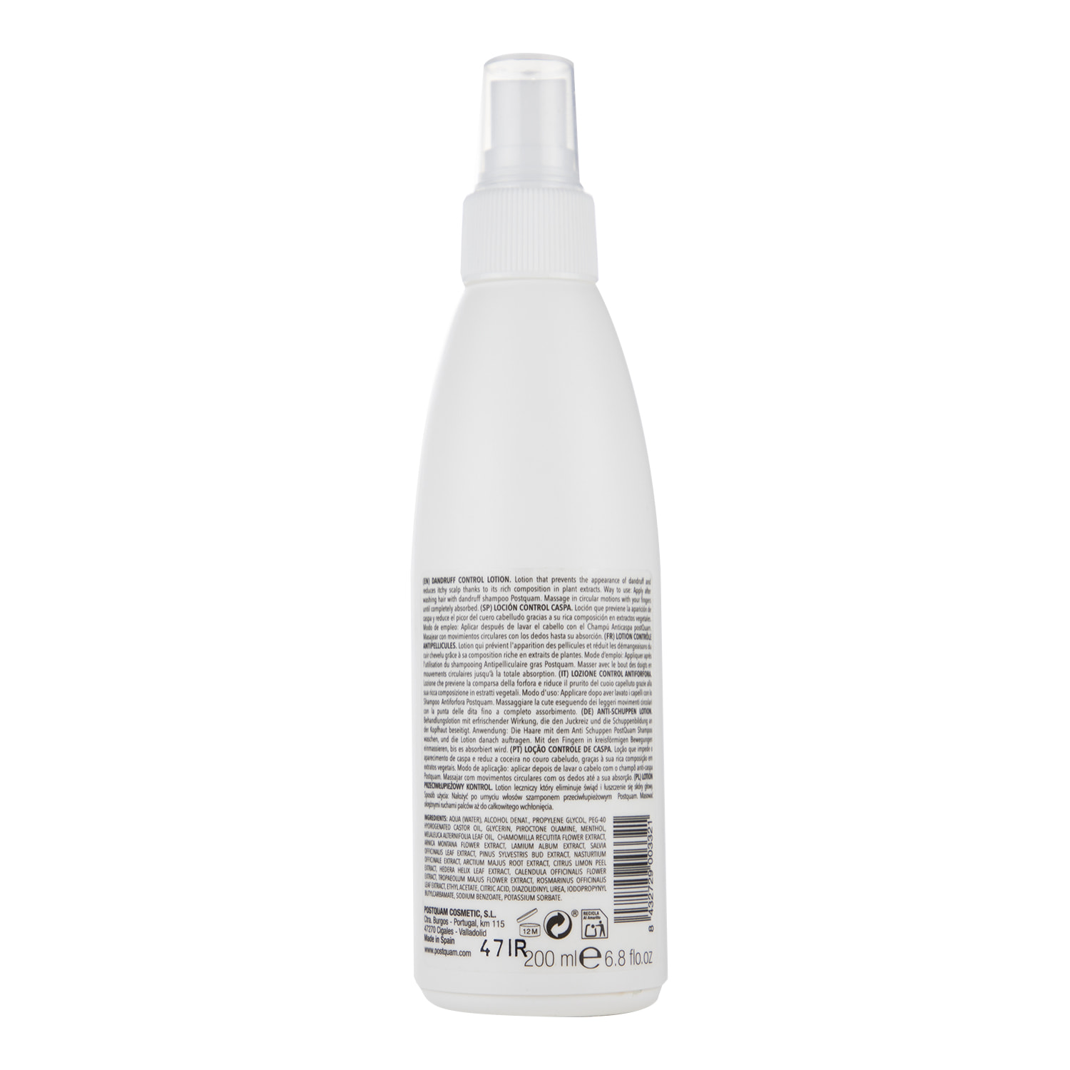 Loción 200 ml. caspa