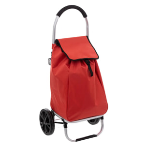 Chariot de course pliable 2 roues Rose nacarat Modern Color