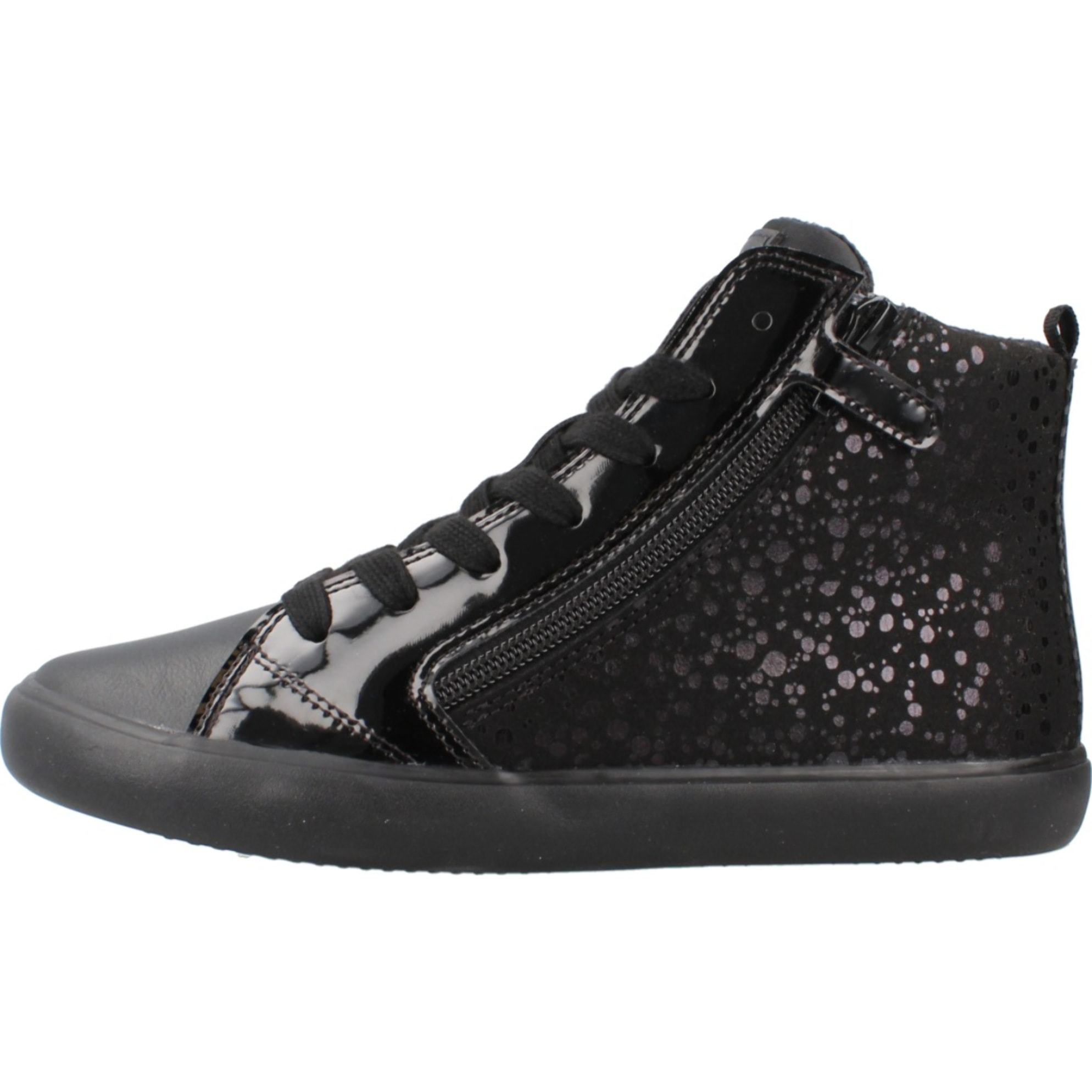Zapatillas Niña de la marca GEOX  modelo J664ND 0AU02 J GISLI NEGRO