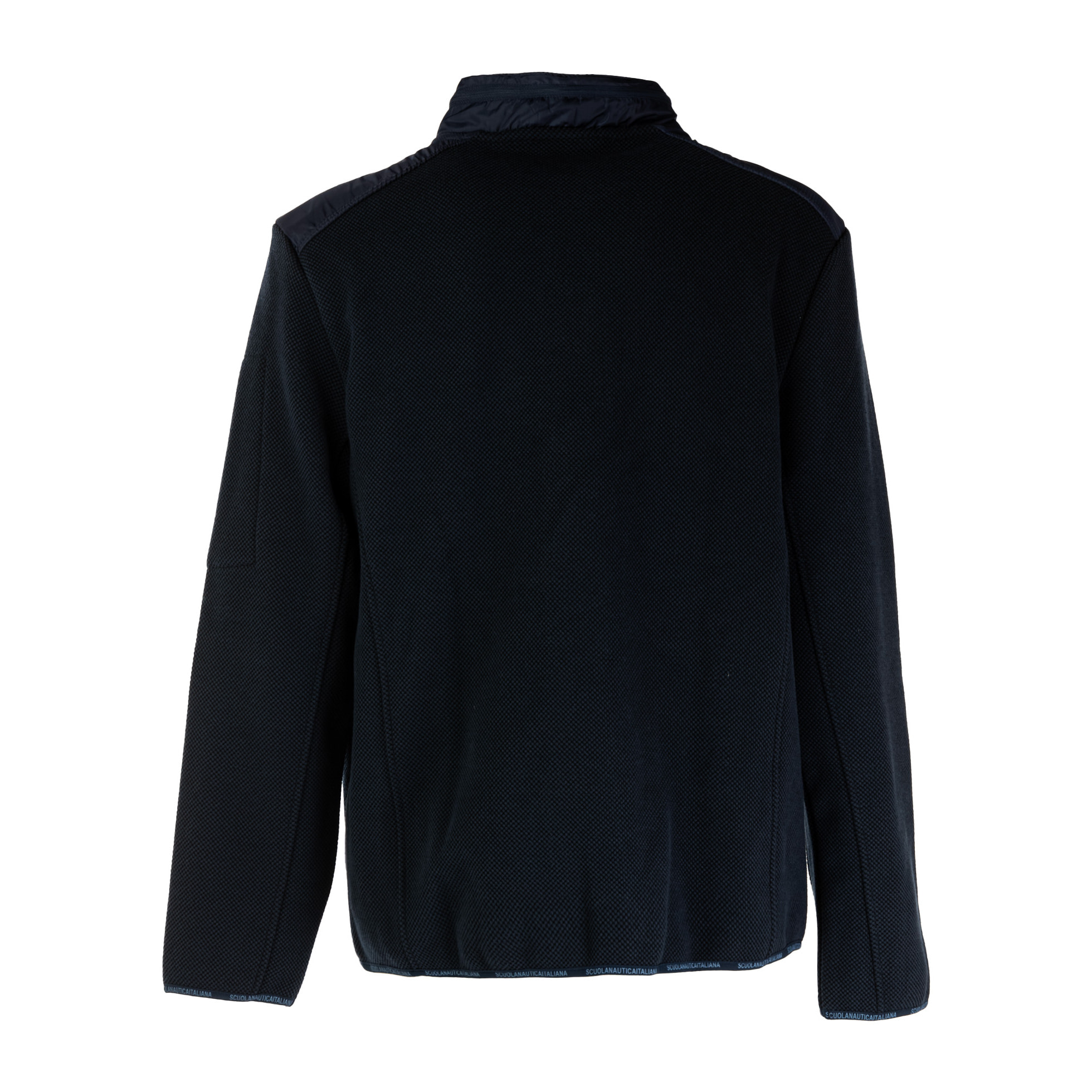 SCUOLA NAUTICA ITALIANA giacca uomo blu/orange fluo
