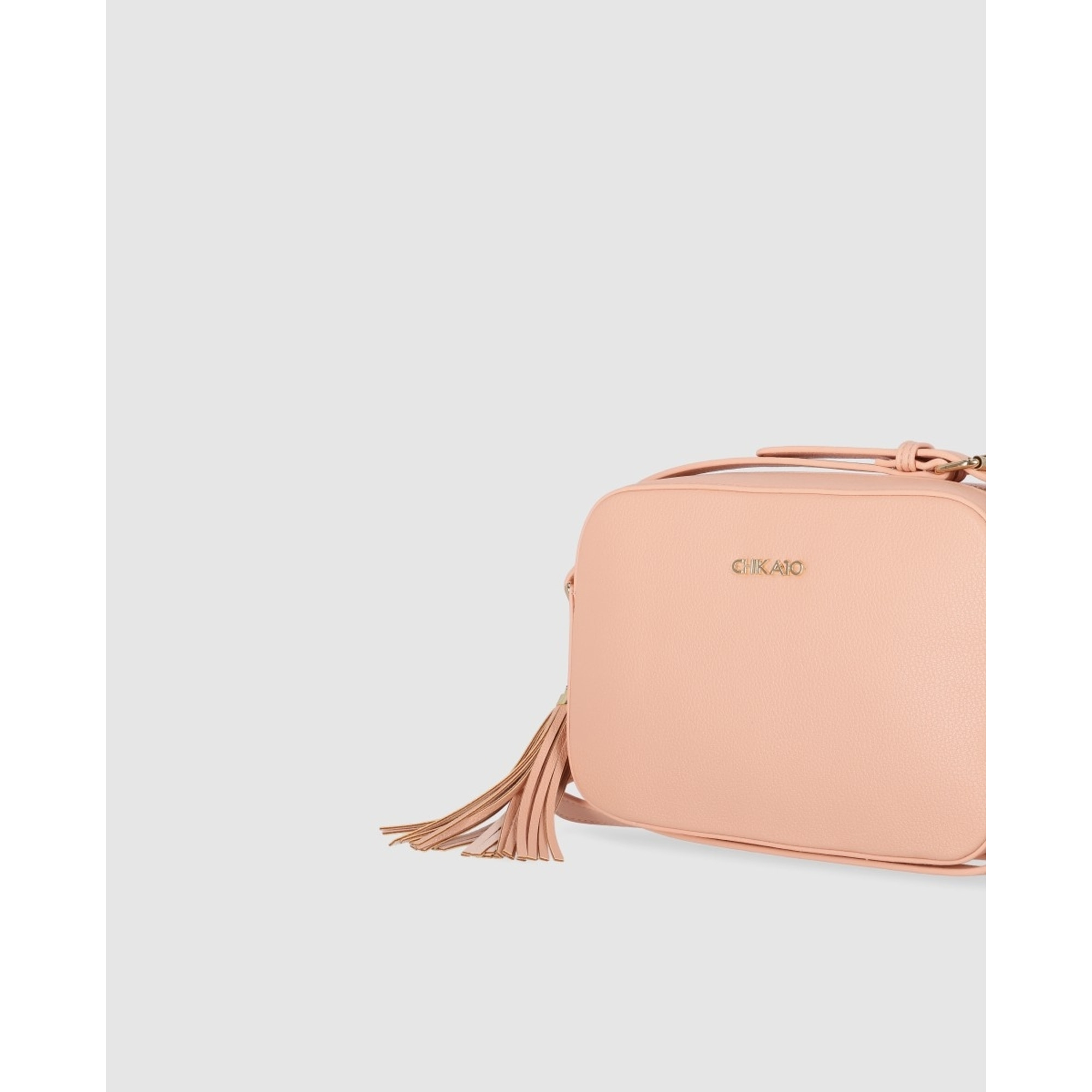 Bolso - Rosa - Medida: 24 cm x 17 cm x 7 cm