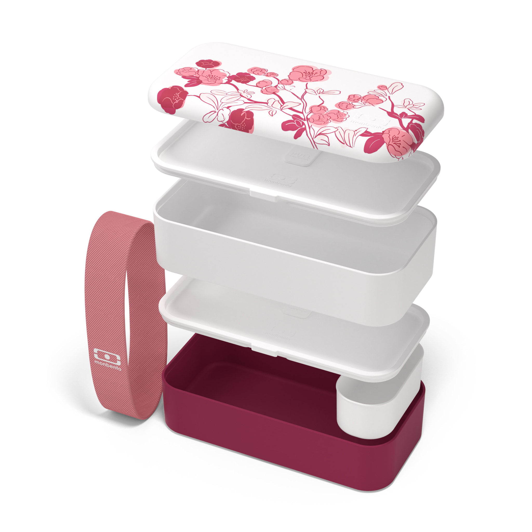 Lunch box 2 compartiments Original 1L Made in France Magnolia