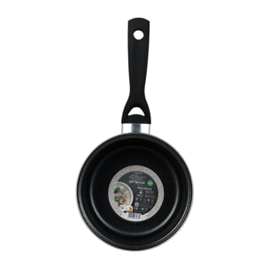 Cazo ø16 cm acero al carbono en color negro, antiadherente y resistente expert barcelona san ignacio