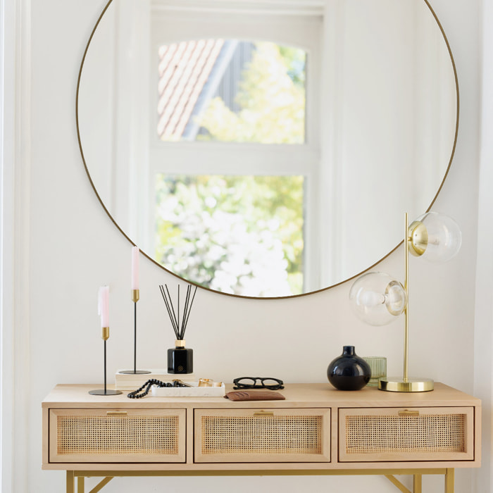 Diffuseur de parfum "Arlo" en verre 120ml encens relaxant