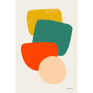 Tableau Palette couleur primaire Tableau alu Dibond