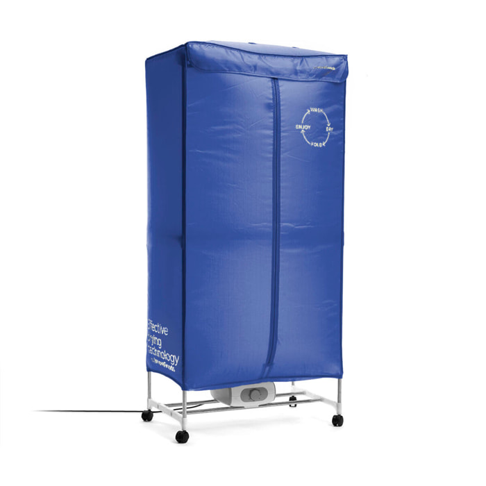 Séchoir Électrique Portatif à 2 Hauteurs Dupledry Blue InnovaGoods 1200 W