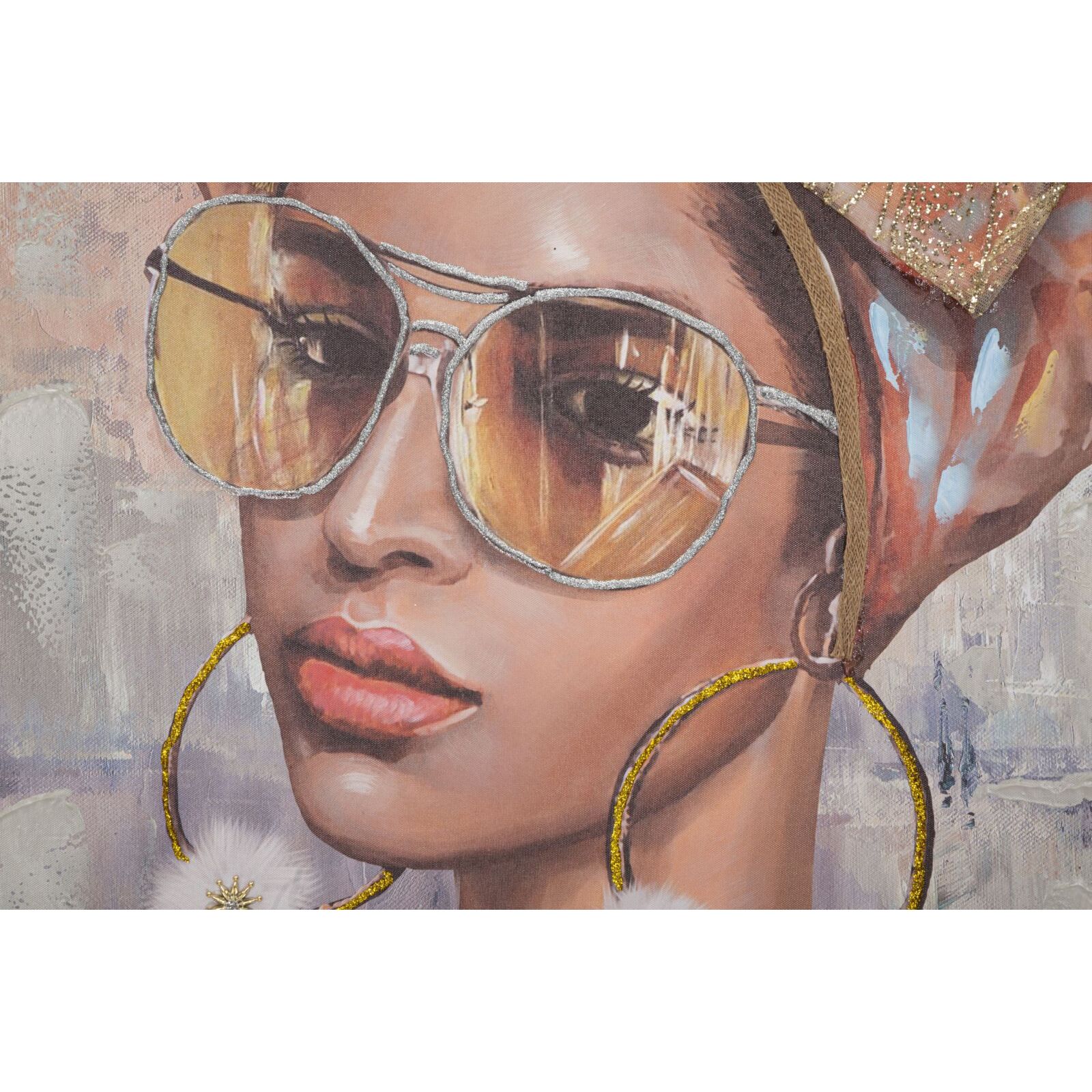 DIPINTO SU TELA JENNIFER -B- CM 70X3X100