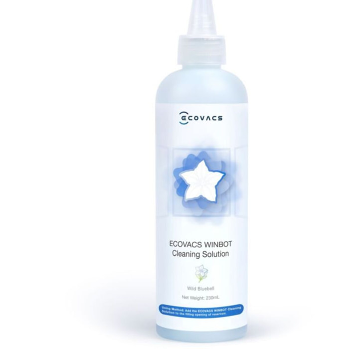 Détergent ECOVACS Nettoyage vitres 230ml robot lave-vitres Winbot