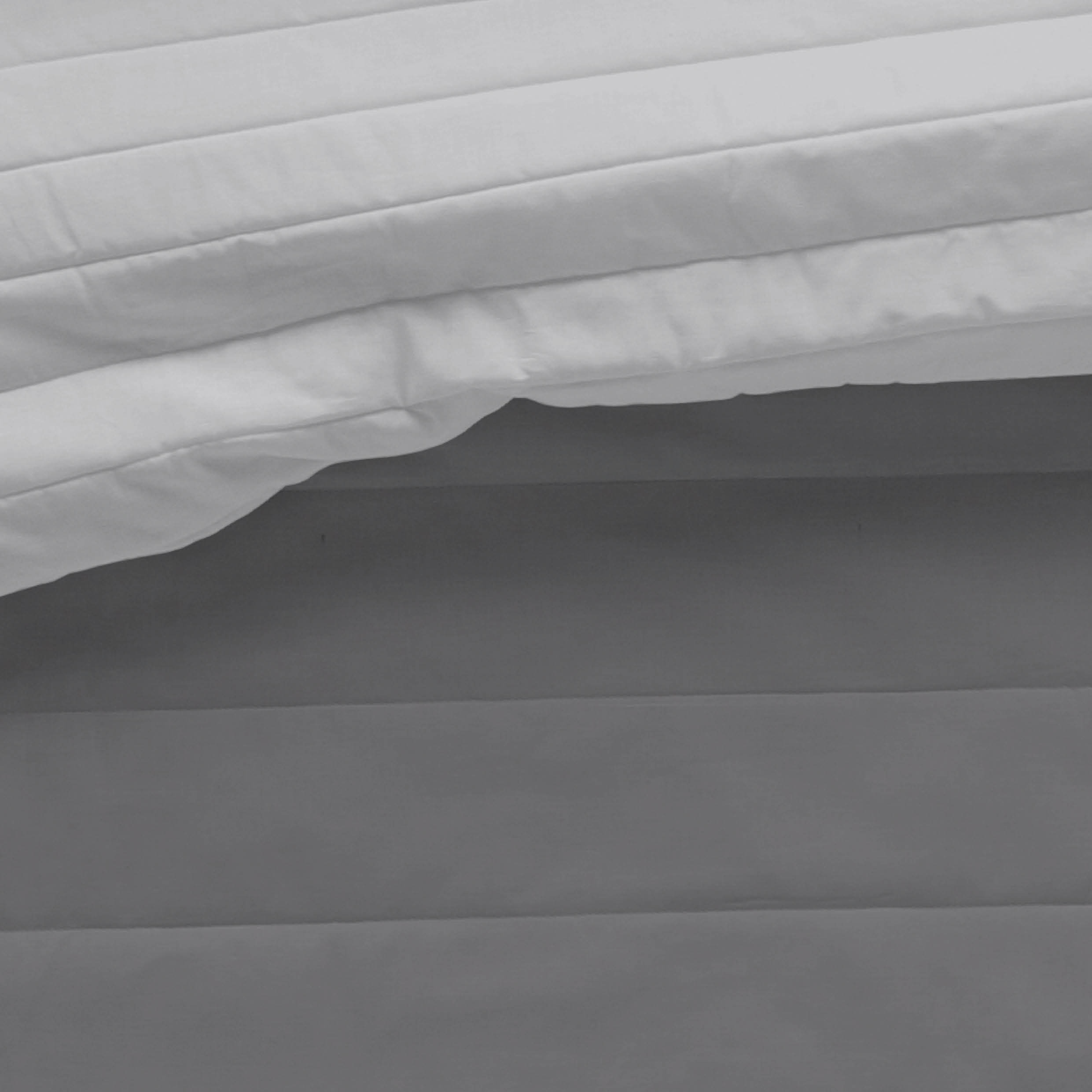 Icehome - Colcha Bouti - Lisa - Reversible - 100% Microfibra - 70 gr/m² - Gris/Gris Claro