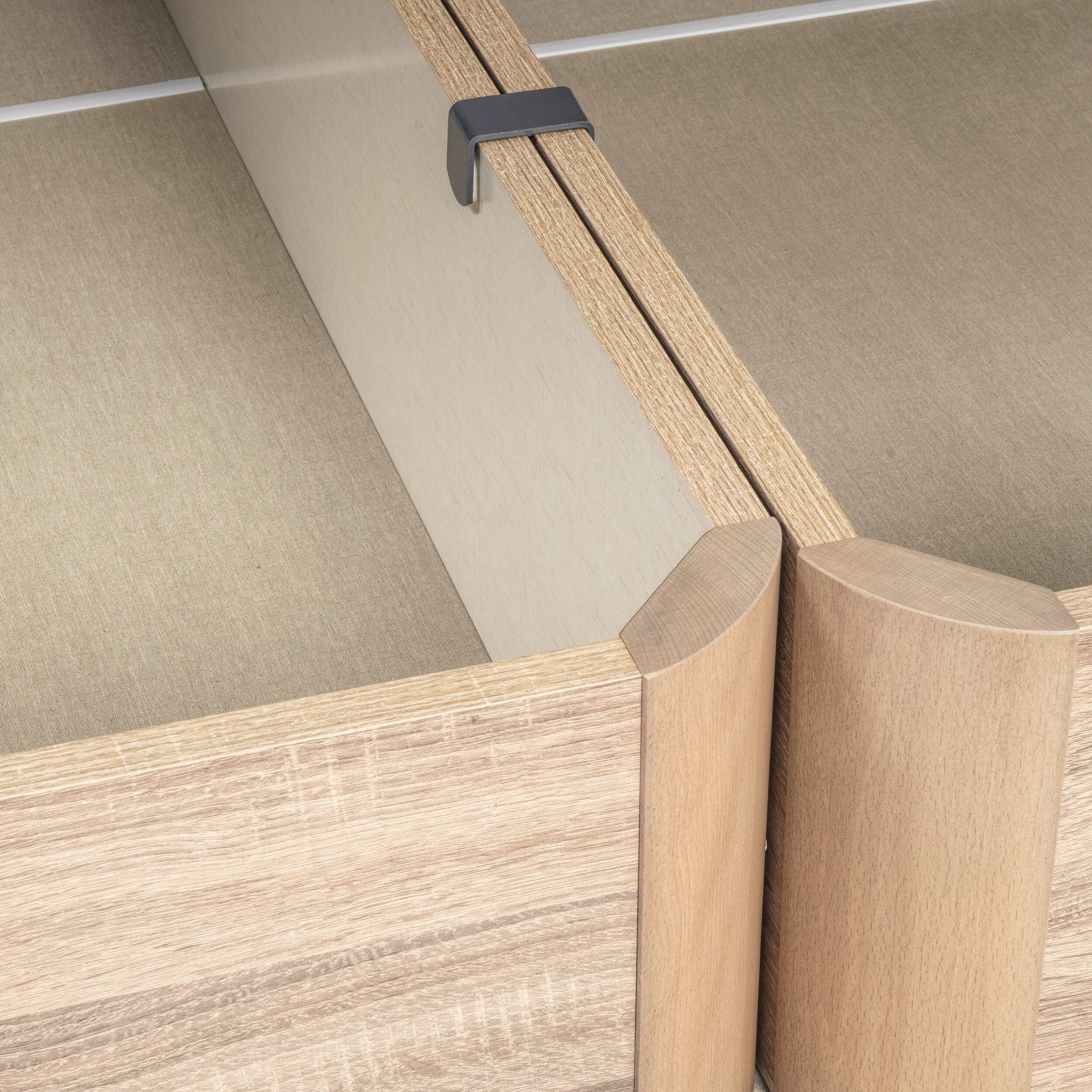 Canapé Abatible 32CM | ENVÍO, MONTAJE Y RECOGIDA ANTIGUO INCLUIDO | Madera | Natural | Gran capacidad | Tapa 3D | WHAT THE SLEEP