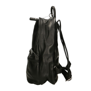 Chicca Borse Borsa Zaino Nero