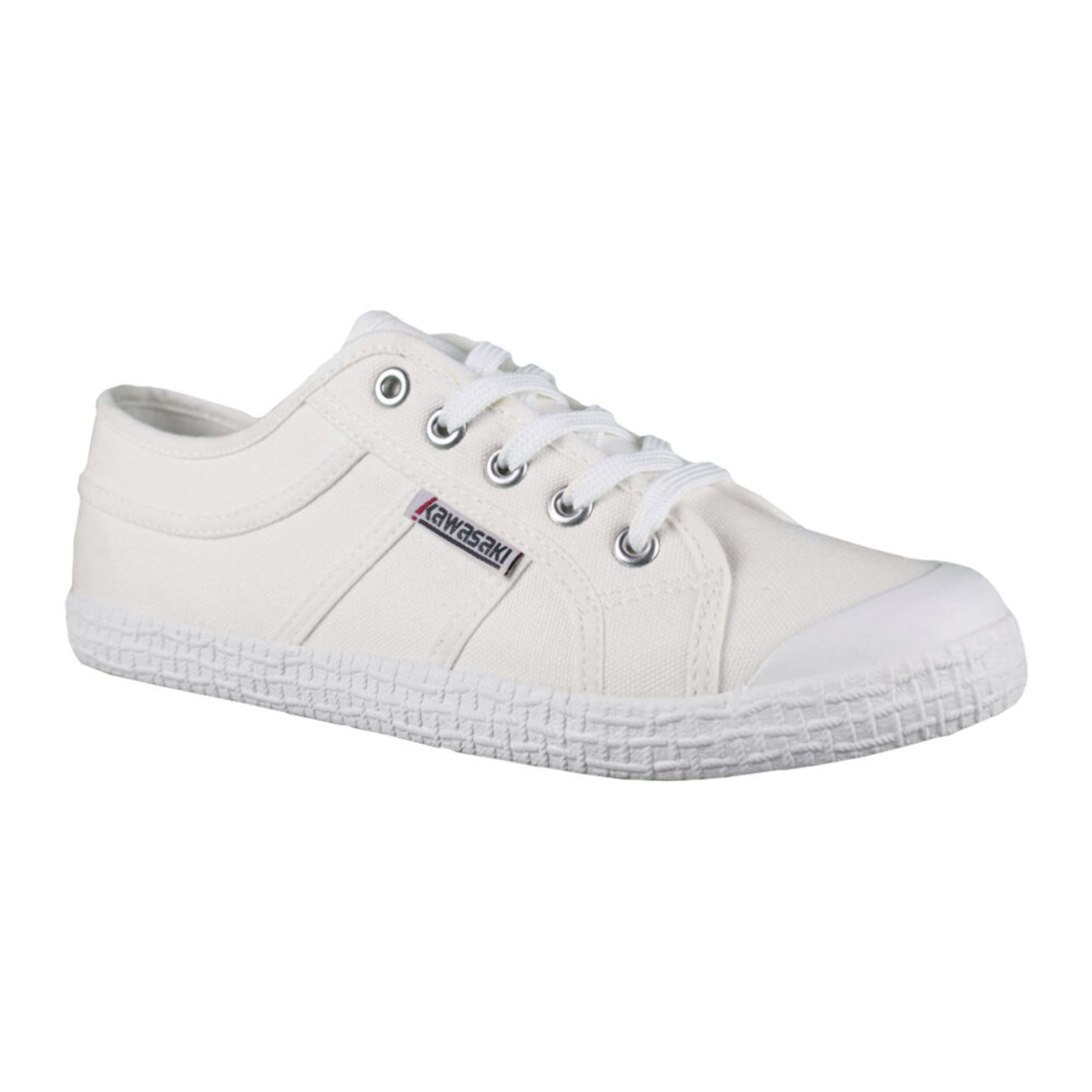 KAWASAKI Tennis Canvas Shoe K202403 1002 White