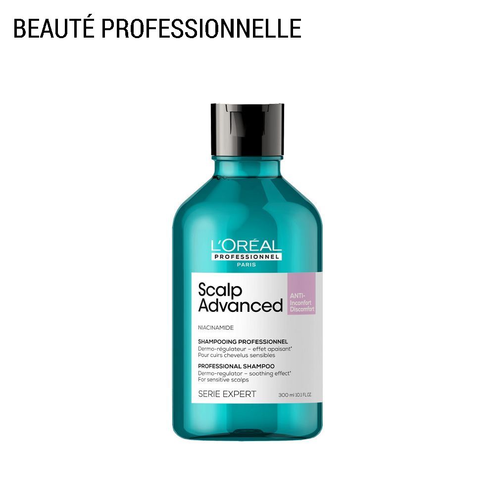 Scalp Advanced - Shampooing Dermo-Regulateur Effet Apaisant - Cuirs Chevelus Sensibles 300 ml