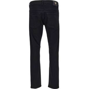 Versace Jeans Couture Pantaloni in cotone con logo-patch Versace Jeans Couture