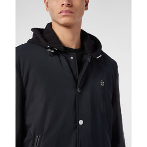 PHILIPP PLEIN Bomber de cuero &AMP