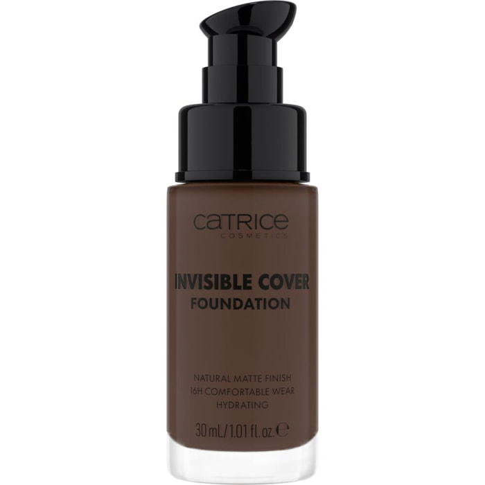 Invisible Cover Foundation - Fond de Teint Couvrant Invisible Fini Mat 30ml