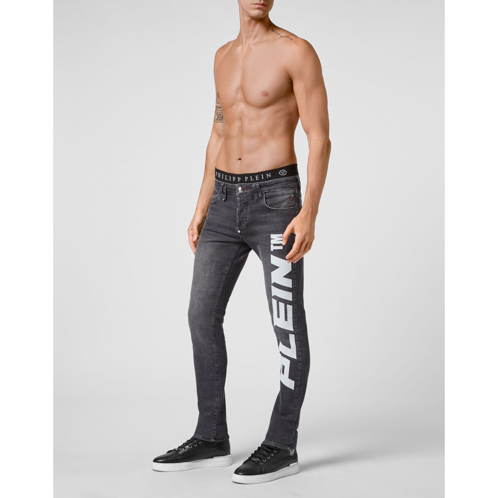 PHILIPP PLEIN Vaqueros de corte recto