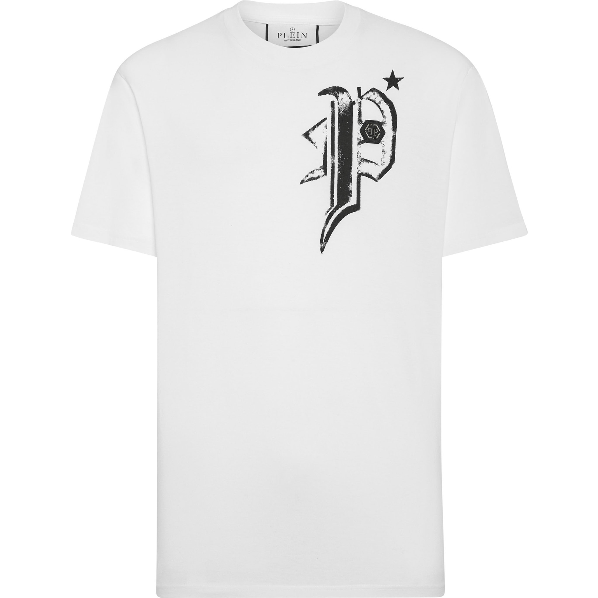 PHILIPP PLEIN T-Shirt Round Neck SKULL&BONES