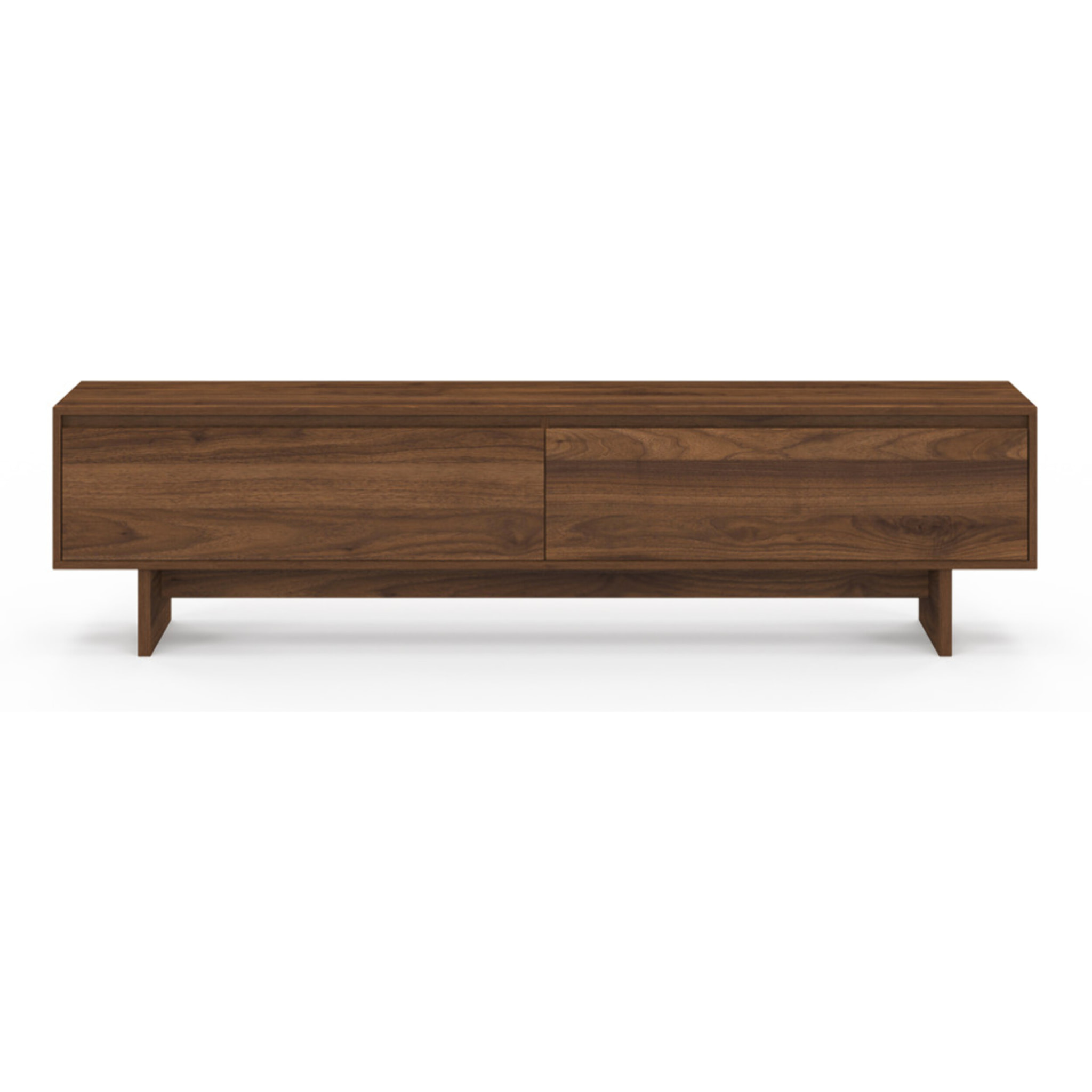 Meuble TV Yumi effet noyer