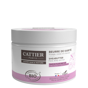 Beurre de Karité Parfum Fleur de Îles - Visage, Corps & Cheveux 100 g