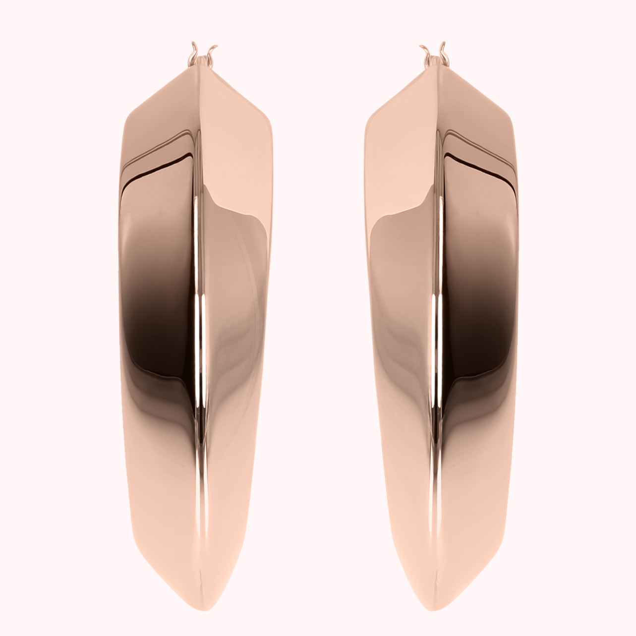 Orecchini a Cerchio Asimmetrici