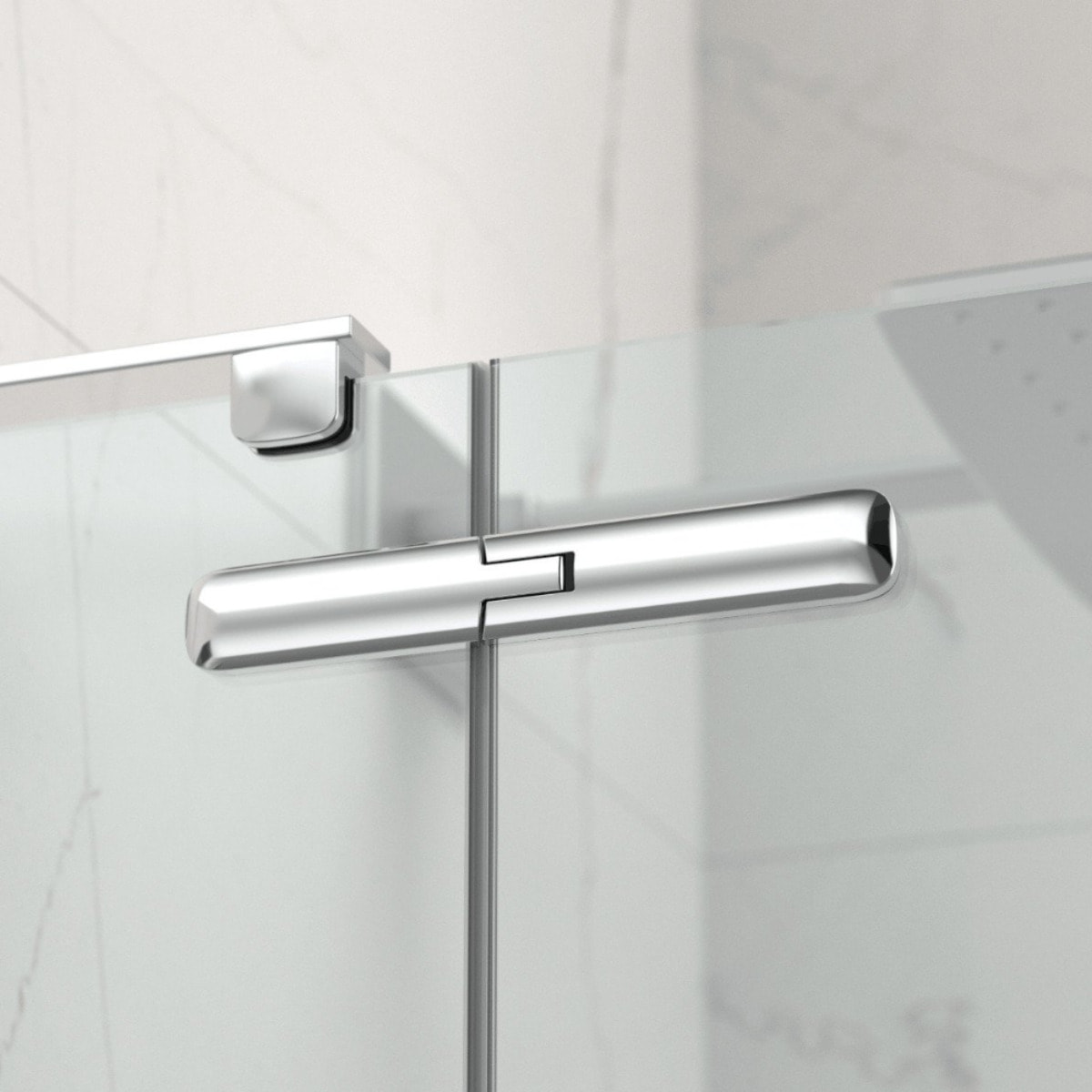 TGD NEW 100x100 cm cabine de douche carrée avec profilé magnétique, verre transparent EasyClean (SATTGDN100100)