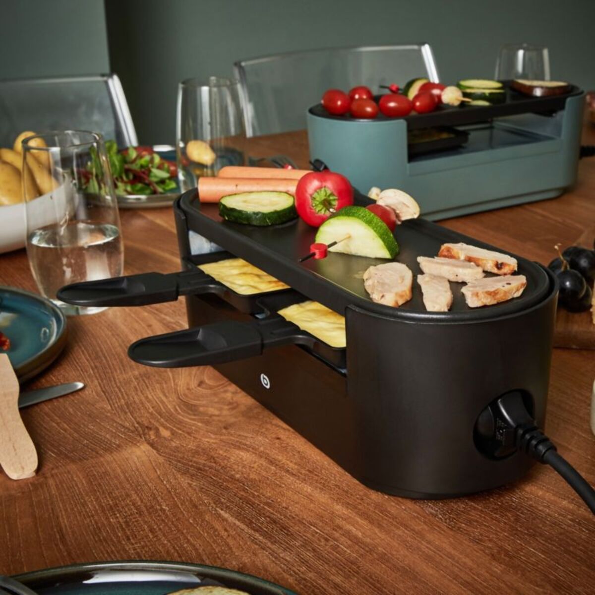 Raclette ESSENTIELB Multiplug Noire