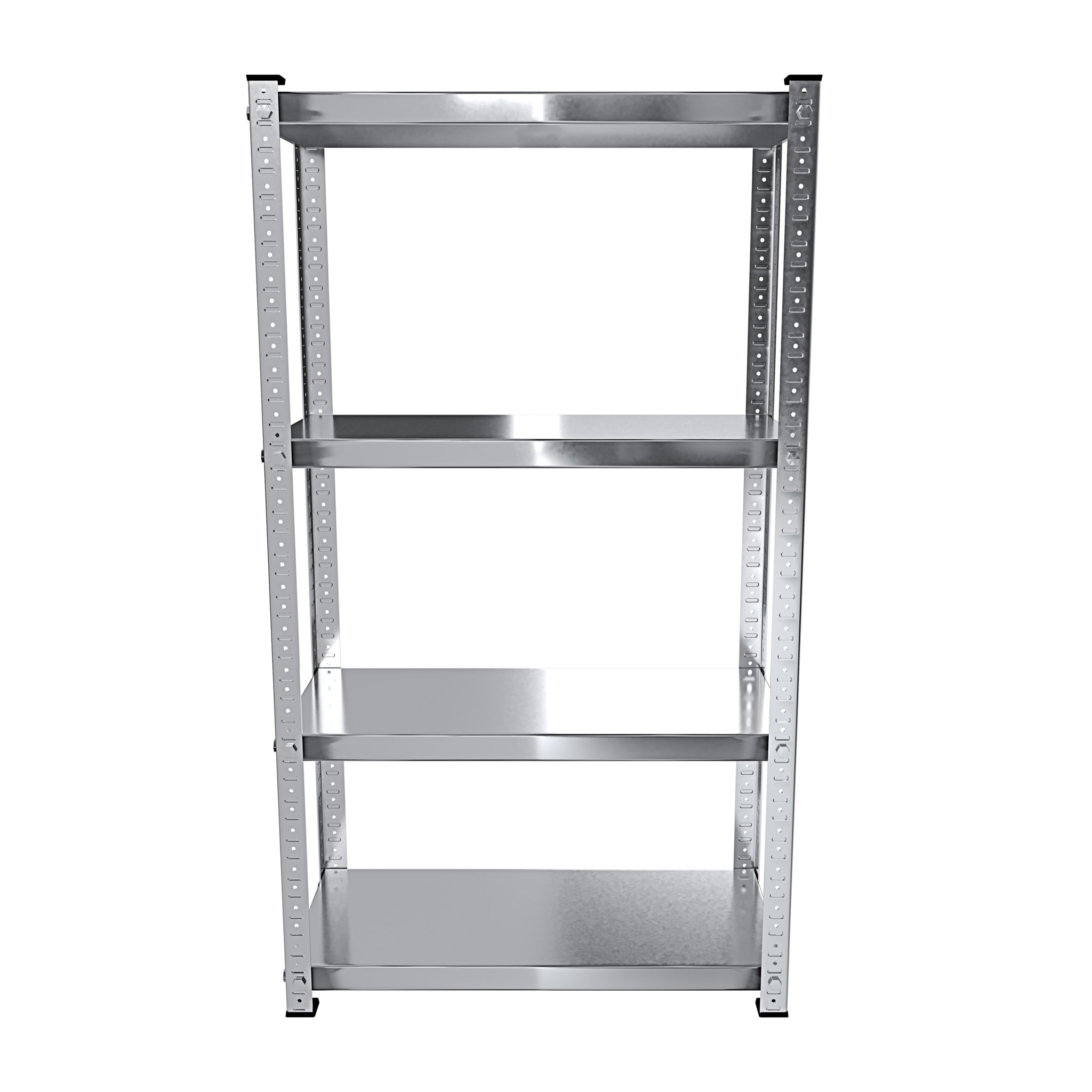 2 Scaffali In Metallo Scaffale Alta Portata Con 4 Ripiani Regolabili Ideale Per Garage Officina Cantina Capannone Magazzino Design Modulare 150 cm