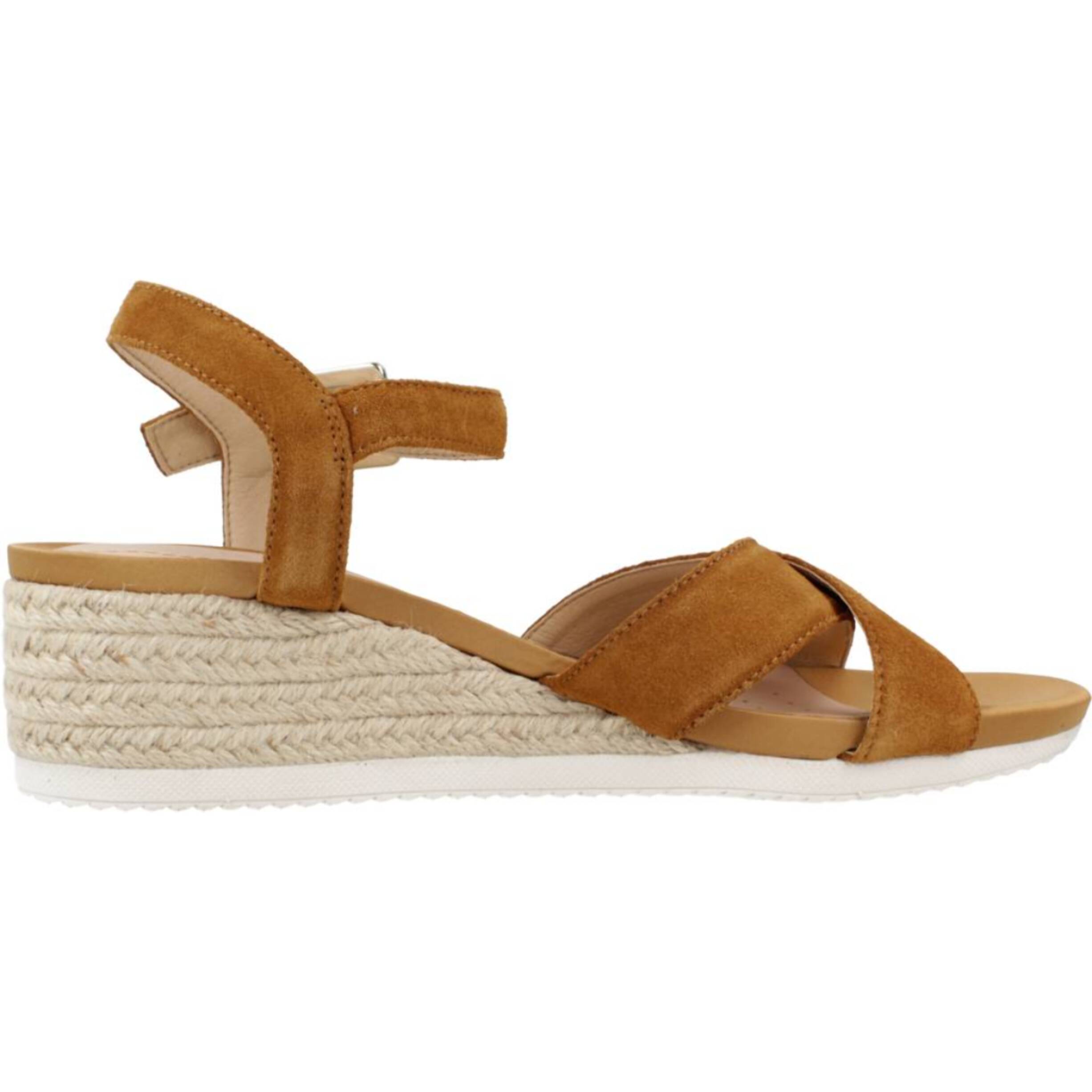Sandalias Mujer de la marca GEOX  modelo D ISCHIA CORDA MARRON