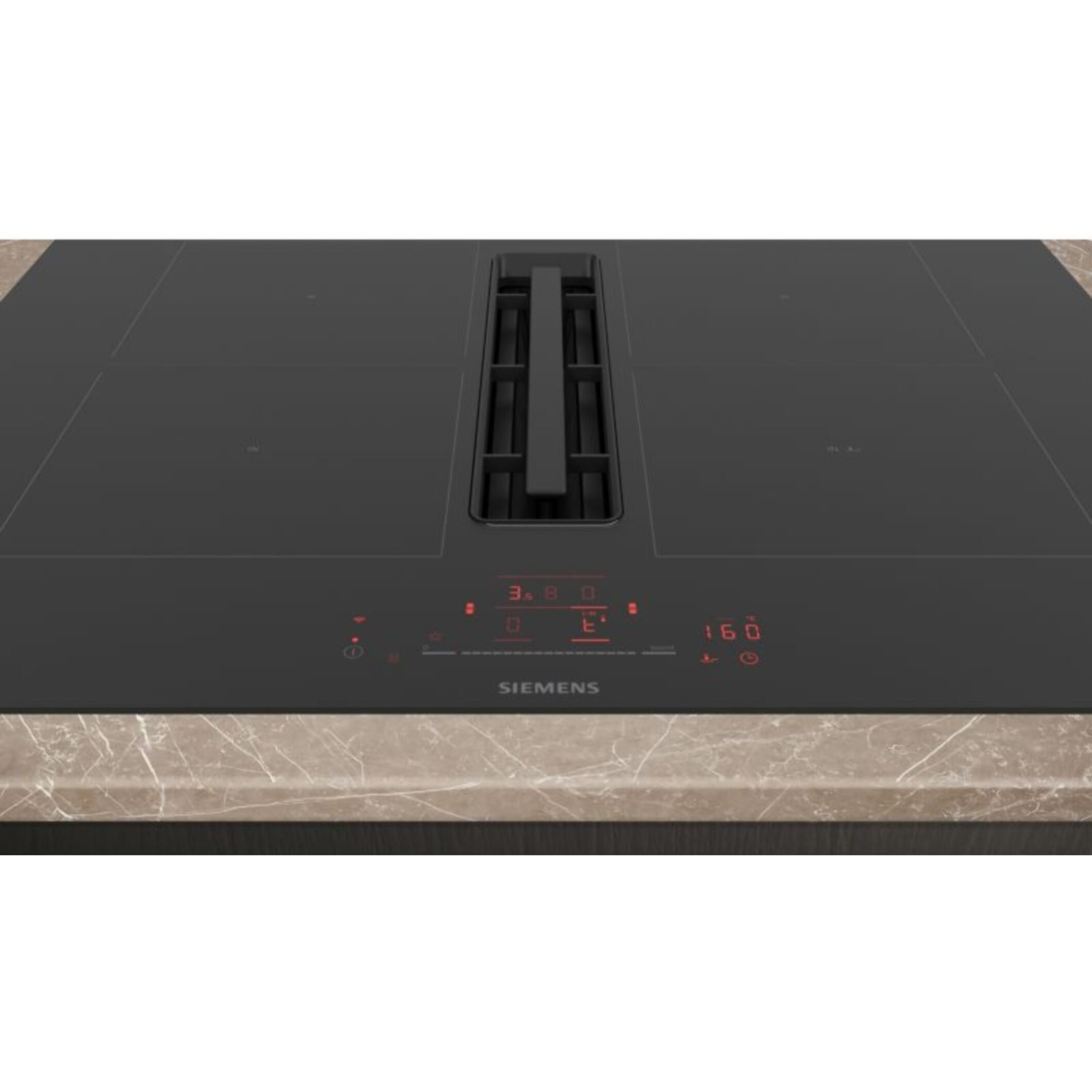 Plaque induction aspirante SIEMENS ED711HQ26E iQ500 combiZone