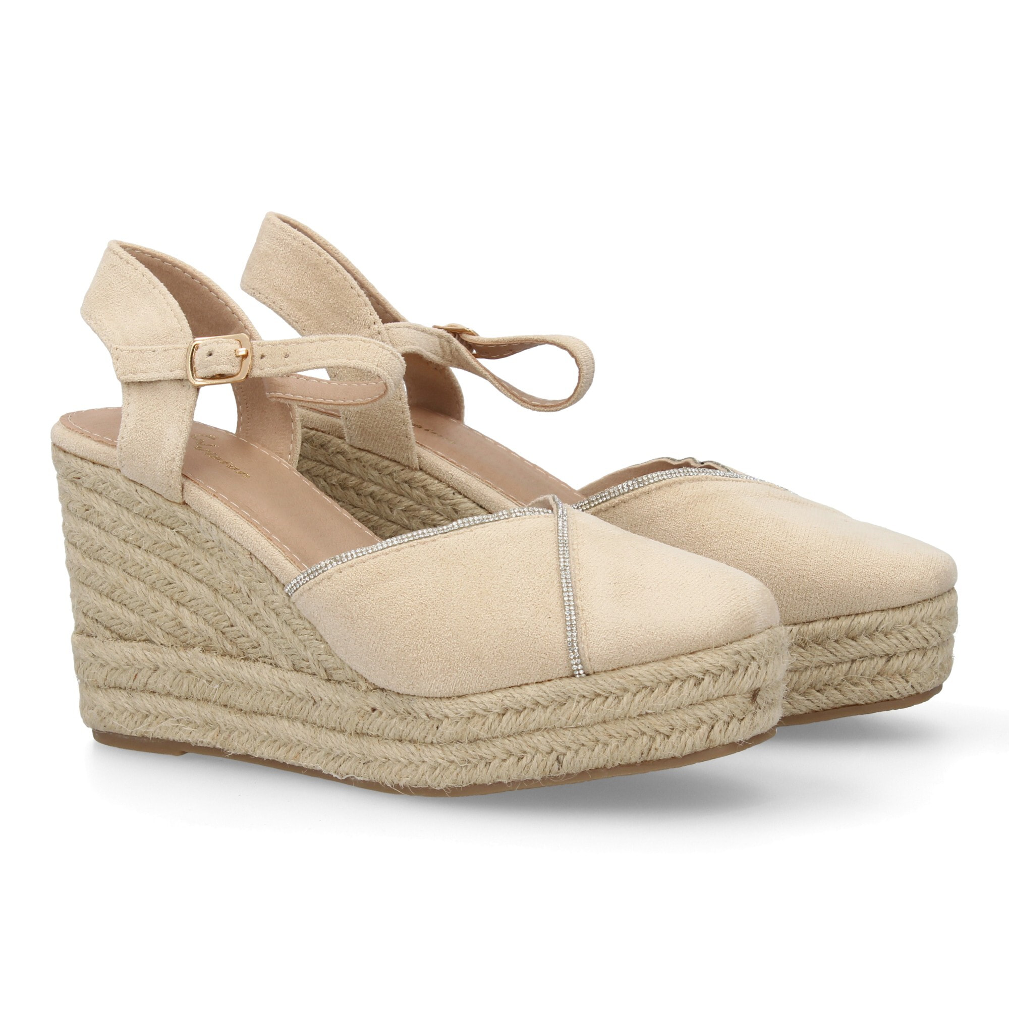 Alpargatas con cuña de esparto