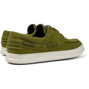 Scarpe stringate - CAMPER Runner Four - Verde - Tessuto naturale
