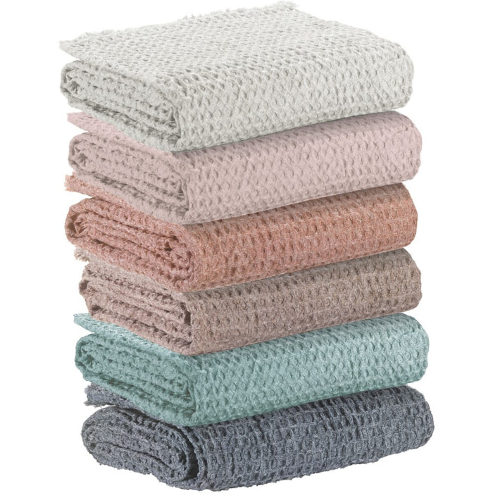 Plaid Jaya 100% Polyester Blush