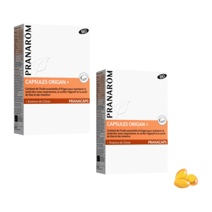 Pranarom - Pack Immunité & Digestion Bio - 30 capsules