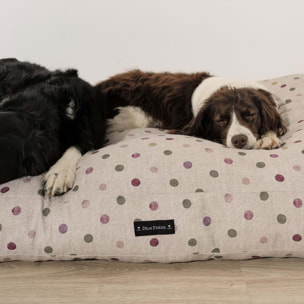 Lit épais et rembourré pour chiens et chats, 100 % coton anti-taches, pour animaux 0119-19