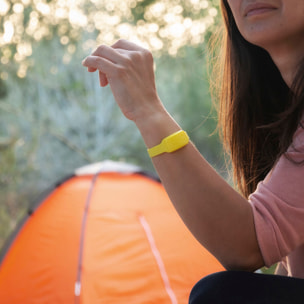 Bracelet Anti-moustiques à la Citronnelle InnovaGoods - Vert