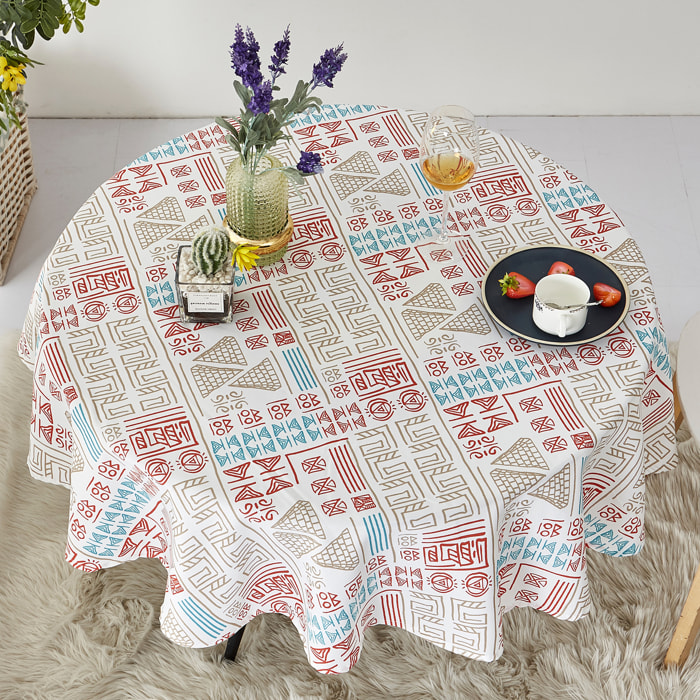 Tovaglia rotonda antimacchia 180 cm