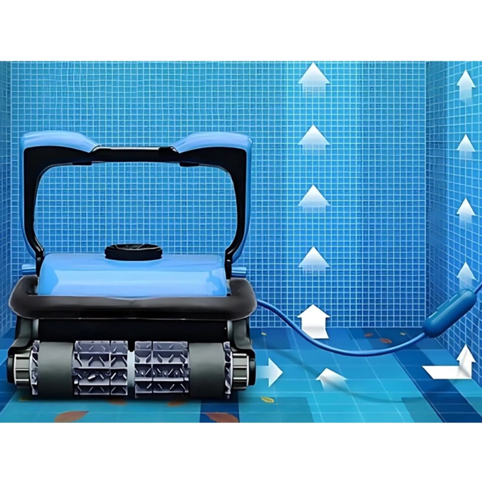 Bestway Robot piscine électrique Saphyr - nettoyage fond et parois - 6x12m max