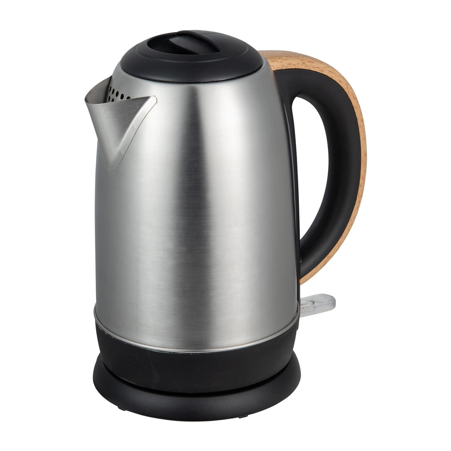 Hervidor Eléctrico de 1,7L 2200W en acero inoxidable