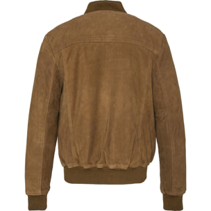 CASUAL BOMBER JACKET SCHOTT RUST