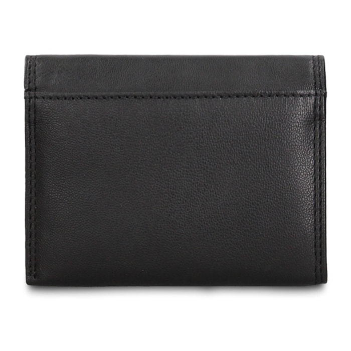 Portafoglio da donna in vera pelle - Modello Valoria Ultra - Casual - 12.0 x 9.0 x 2.0 cm