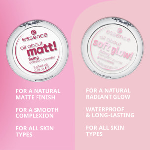 All About Soft Glow! - Poudre Compacte Fixatrice 8 g