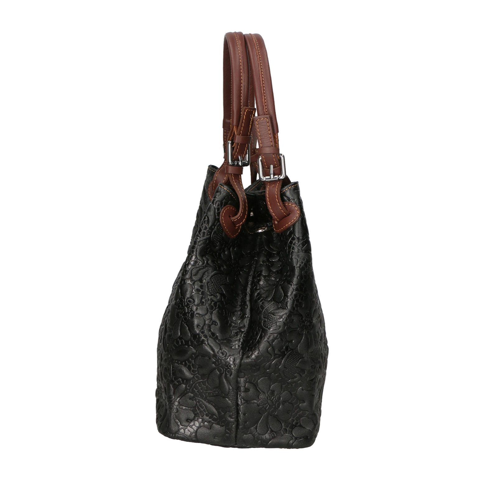 Borsa a mano da Donna Elenia in Vera Pelle Made in Italy 29x33x16 cm