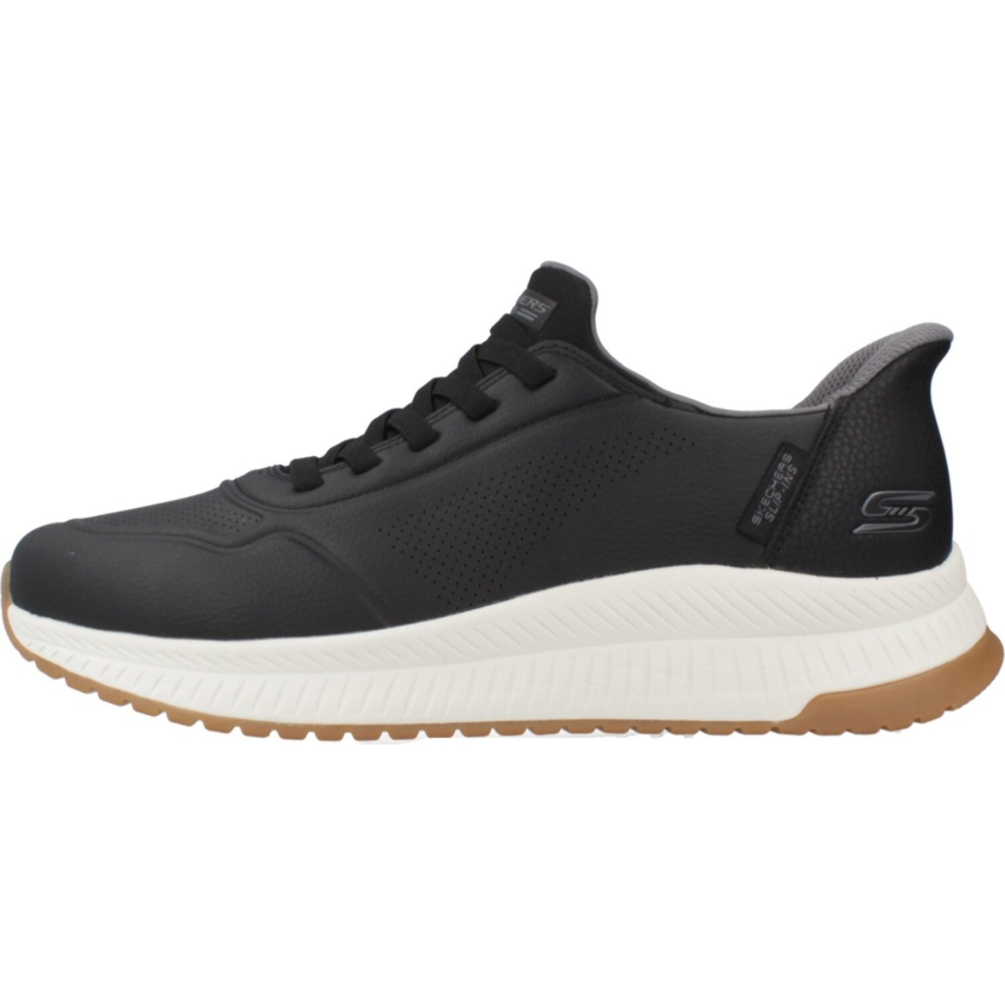 Sneakers De  Hombre Slip-ins Bobs Squad 4 - Direct Step Negro